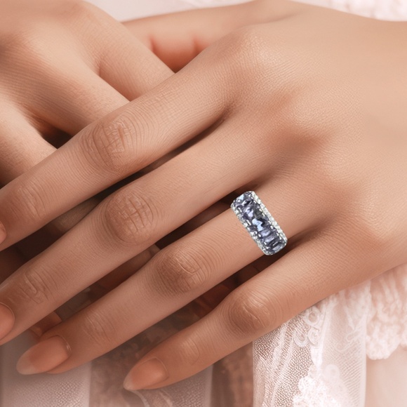 NEW Genuine Tanzanite Ring Size 7 - Picture 2 of 8